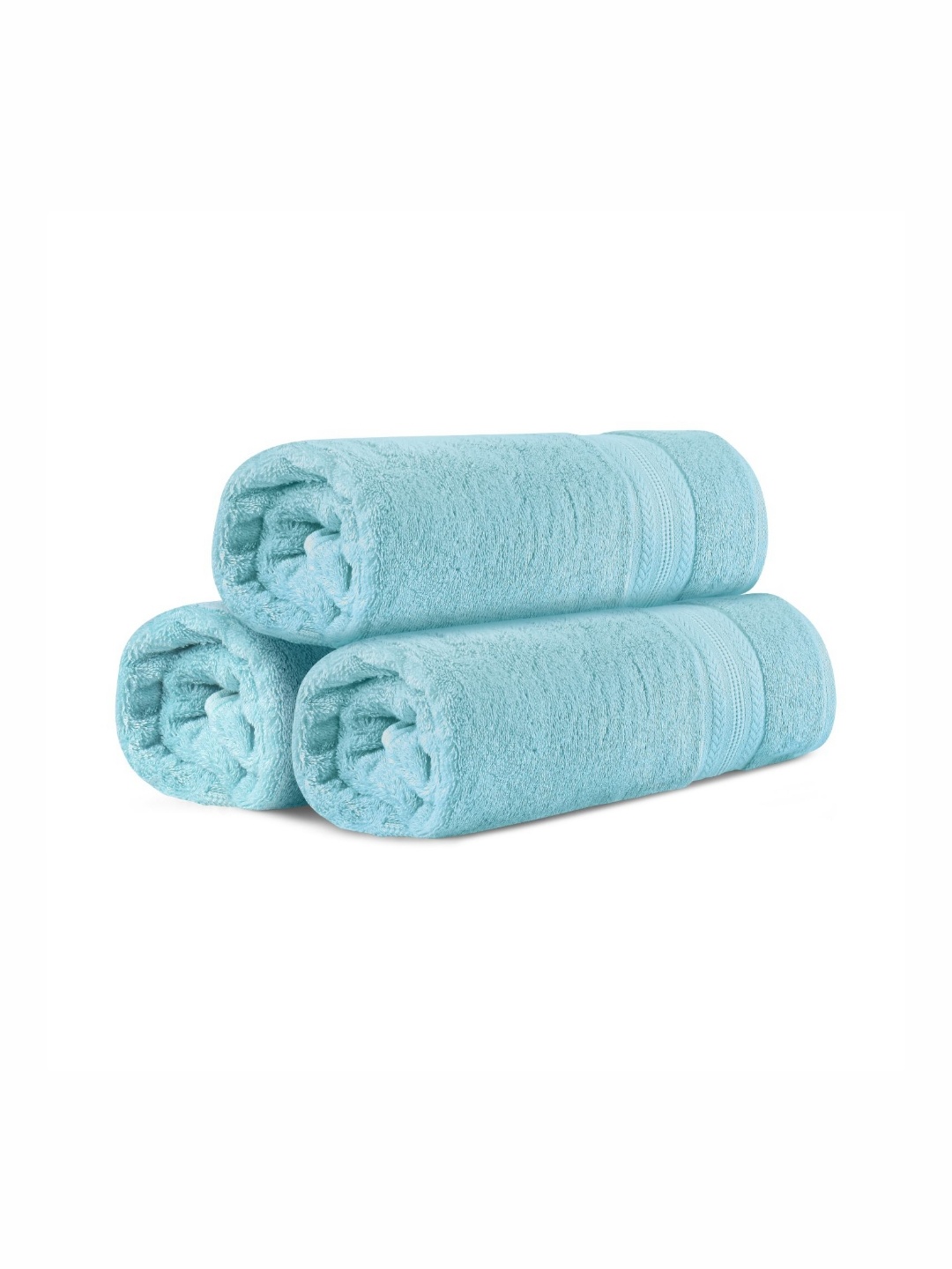 

Himeya Blue 3 Pieces Bamboo 600 GSM Bath Towel