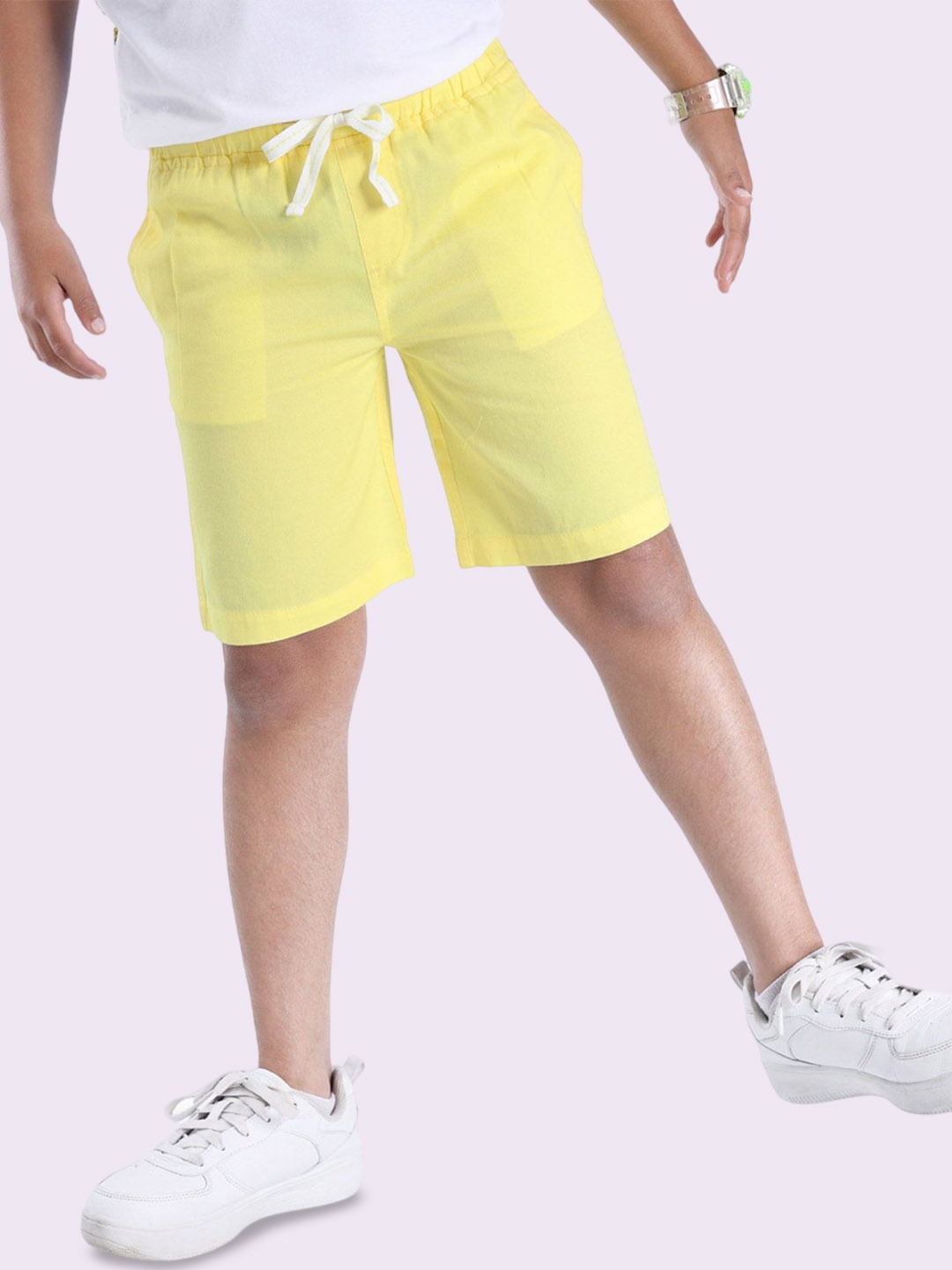 

ARIAS By LARA DUTTA Boys Shorts, Yellow