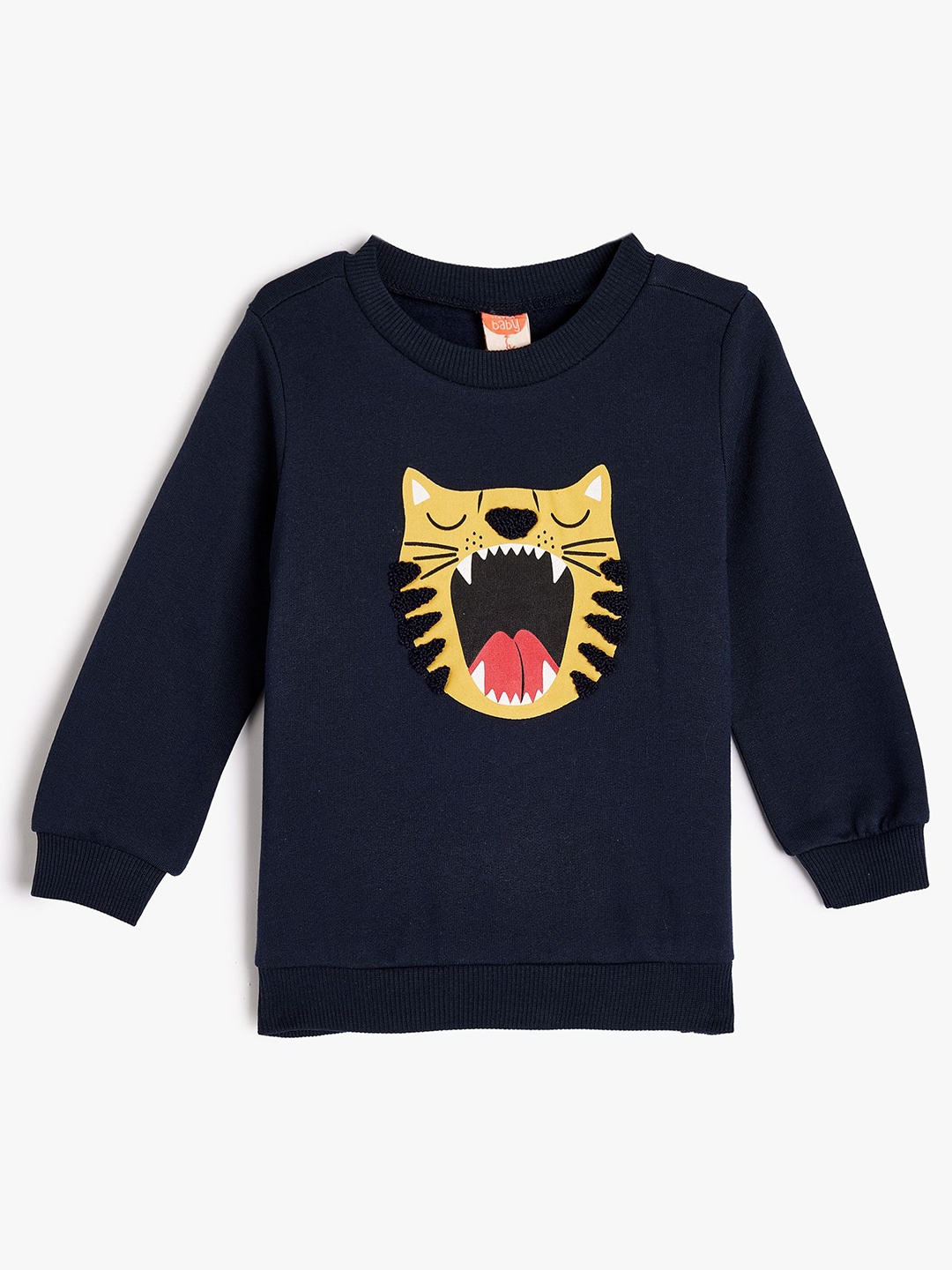 

Koton Boys Graphic Printed Sweatshirt, Navy blue