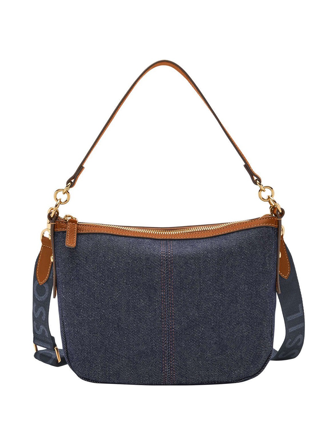 

Fossil Jolie Leather Crossbody Bag, Blue
