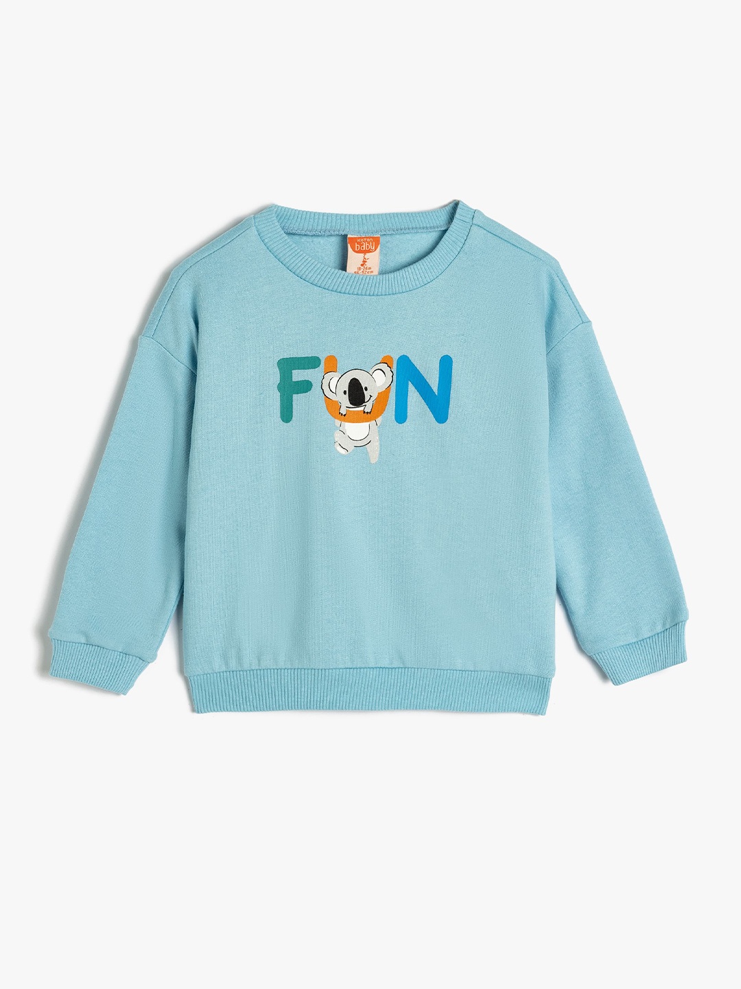 

Koton Boys Graphic Printed Sweatshirt, Blue