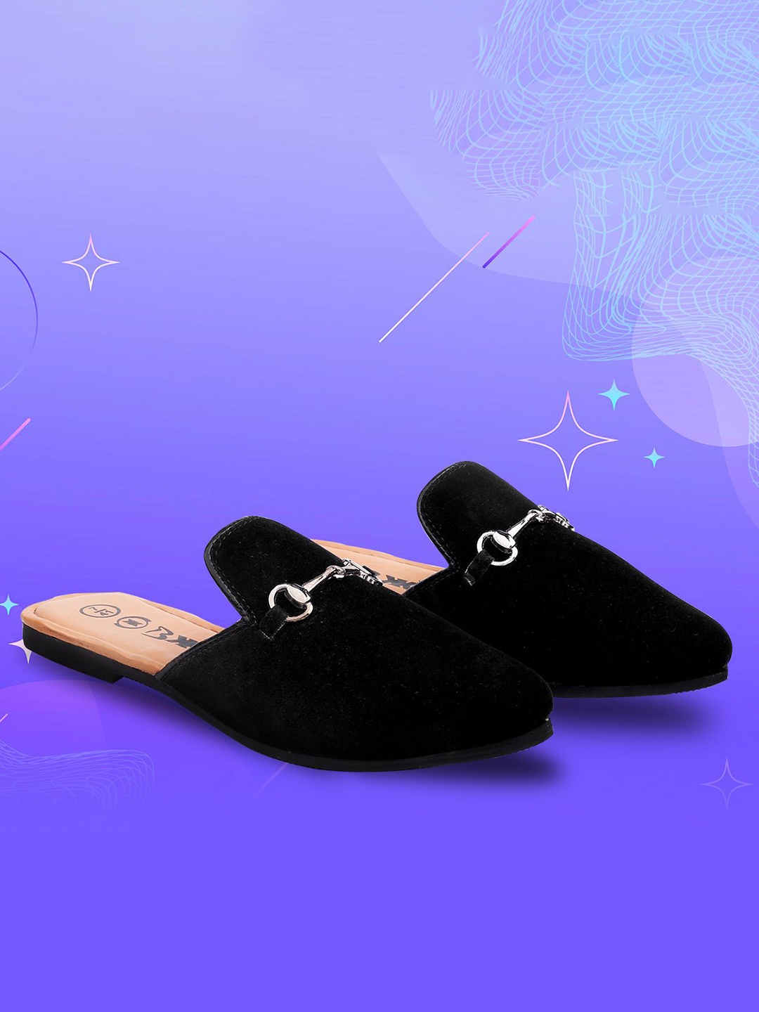 

Bxxy Men Textured Suede Loafers, Black
