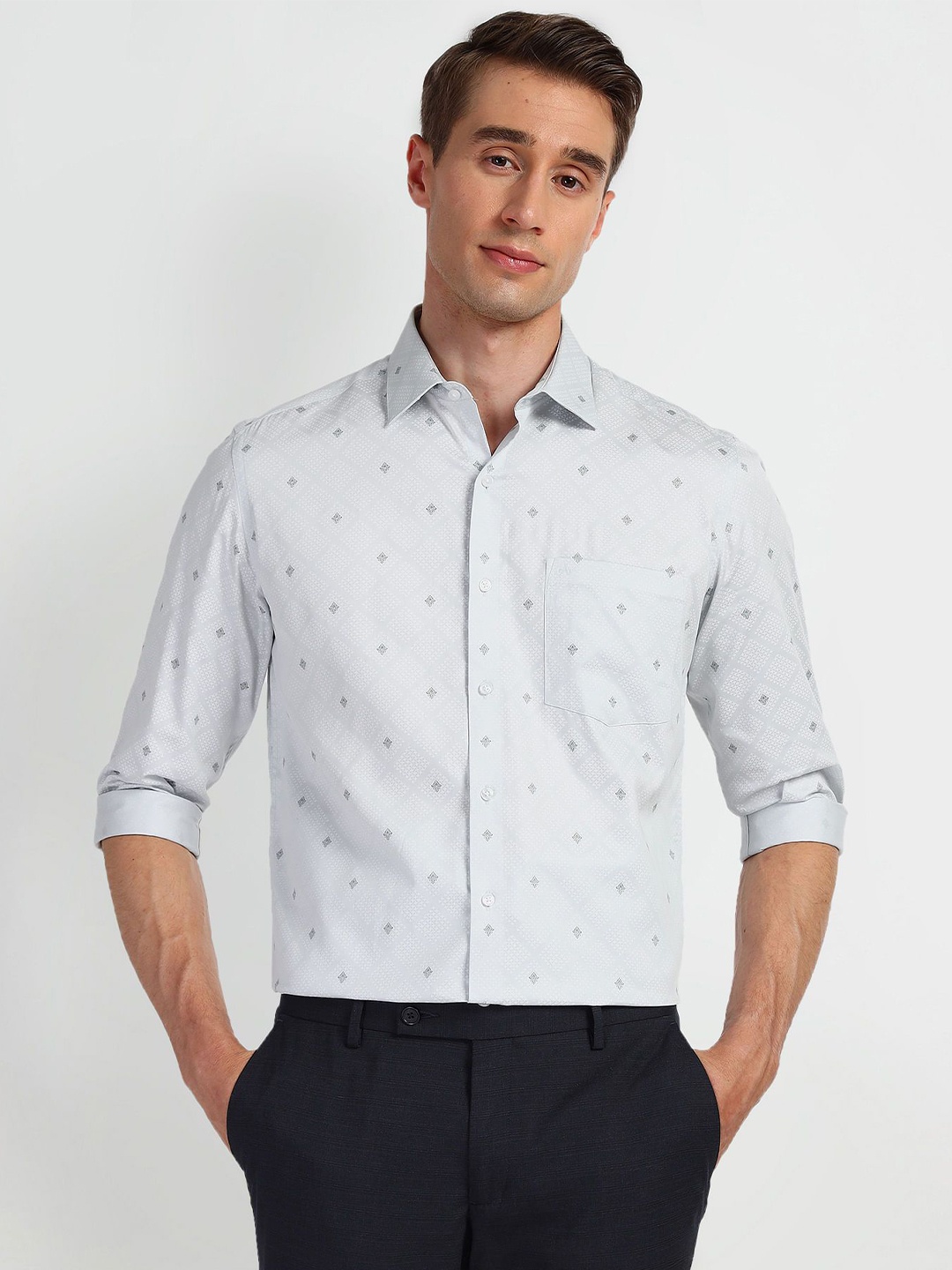 

Arrow Men Opaque Formal Shirt, Blue