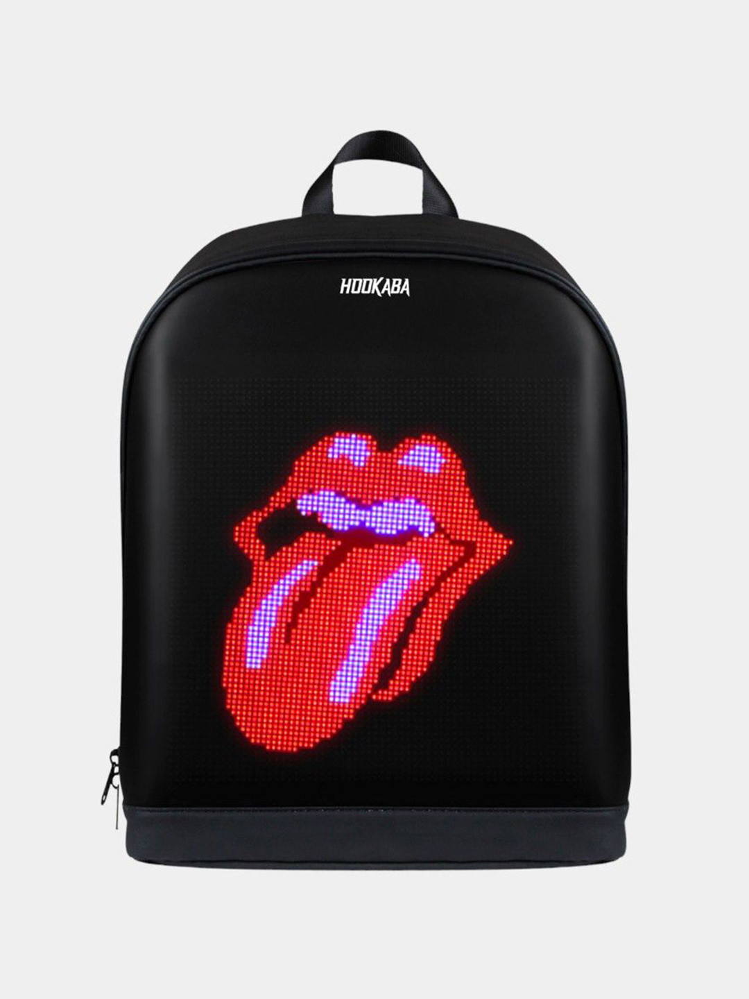 

Hookaba Urban Buzz Unisex LED Waterproof IPX5 Backpack-17 L, Black
