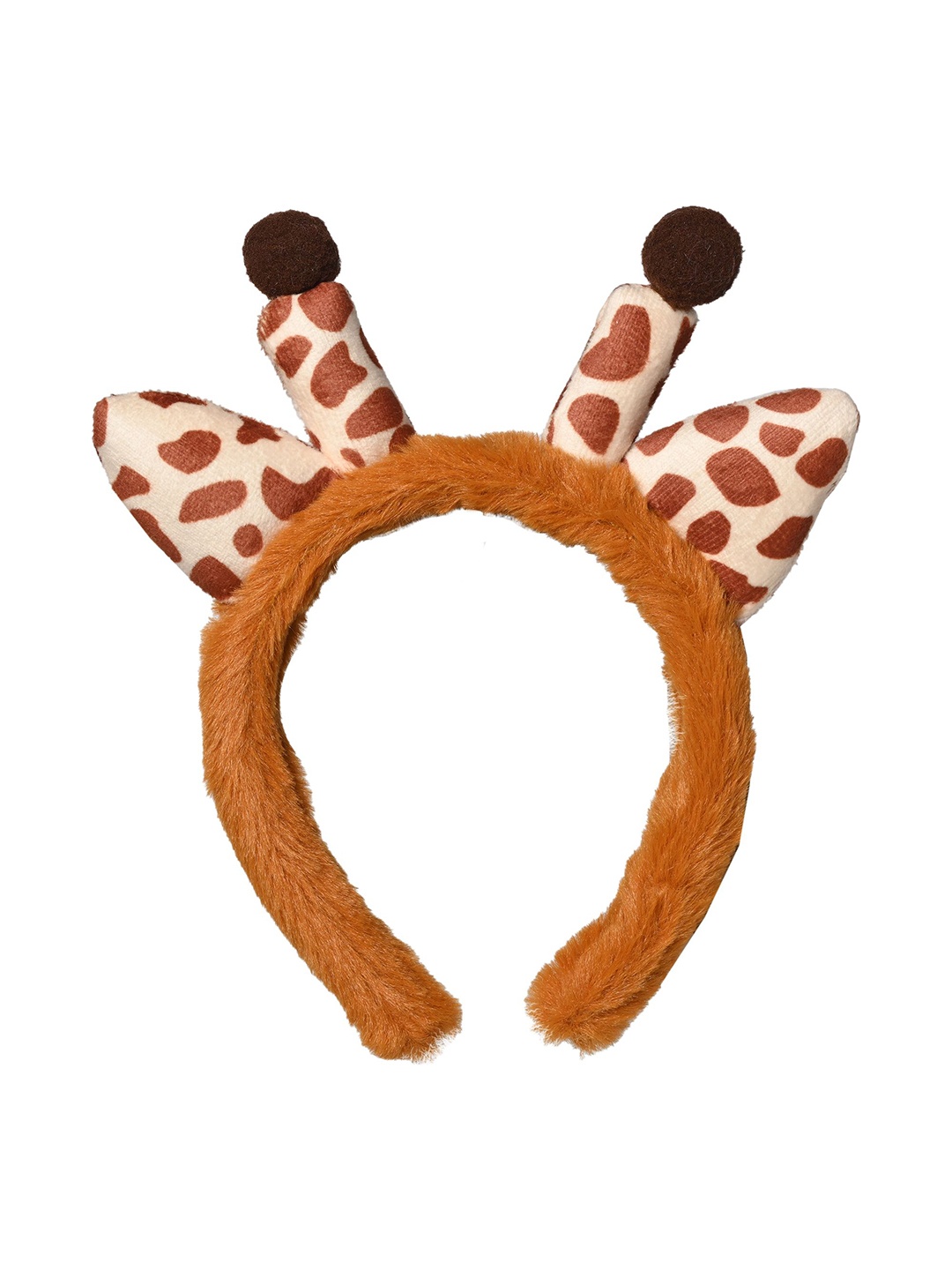 

Radhu & Kabby Women Fur Hairband, Brown