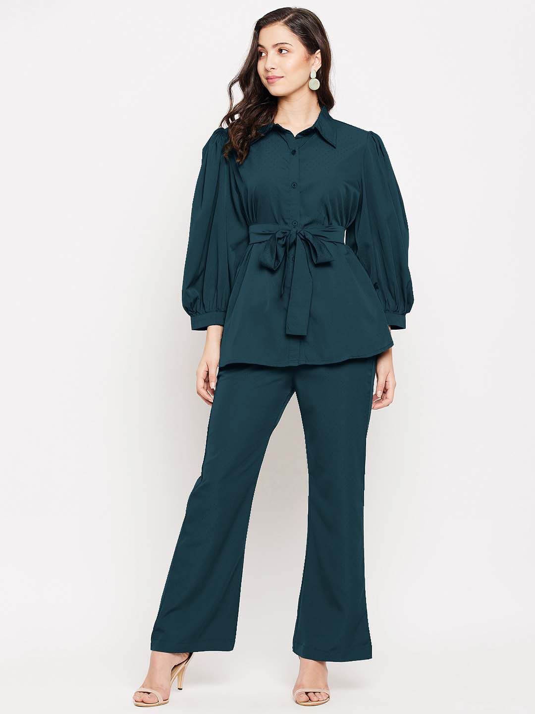 

Murcia Shirt With Trousers Co-Ords, Green