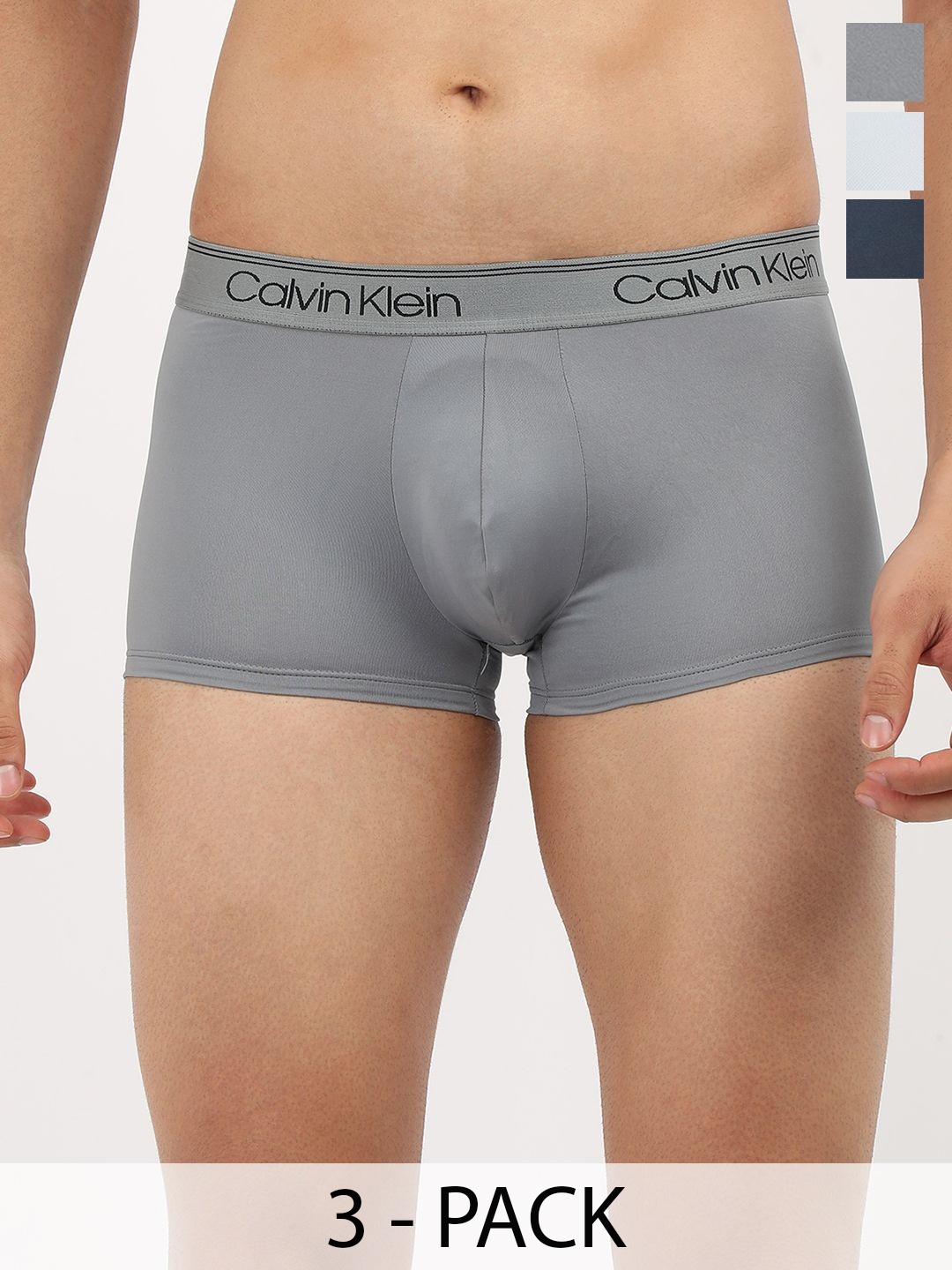 

Calvin Klein Underwear Pack Of 3 Short Trunks NB2569Q7F, White