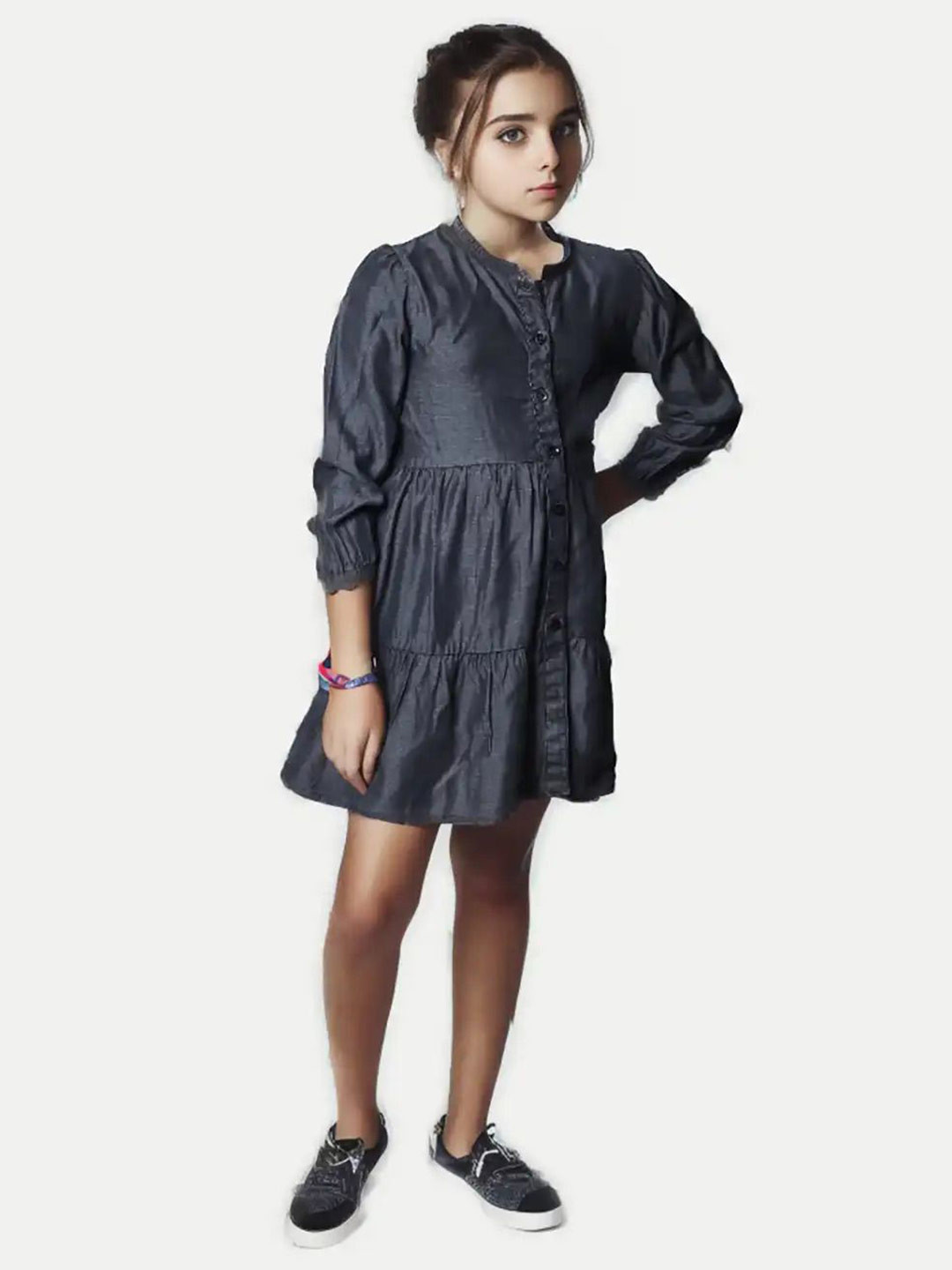 

BAESD Fit & Flare Dress, Blue