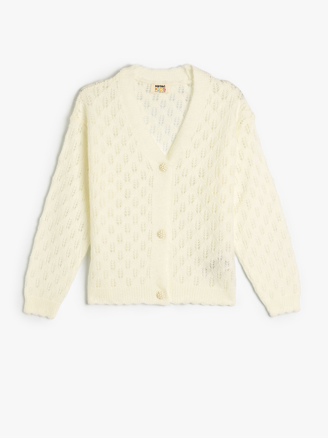 

Koton Girls Cardigan, Beige
