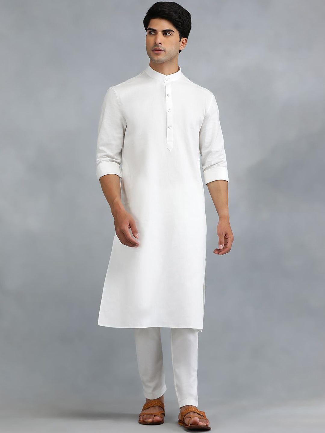 

Modi Kurta Men Thread Work Kurtas, White