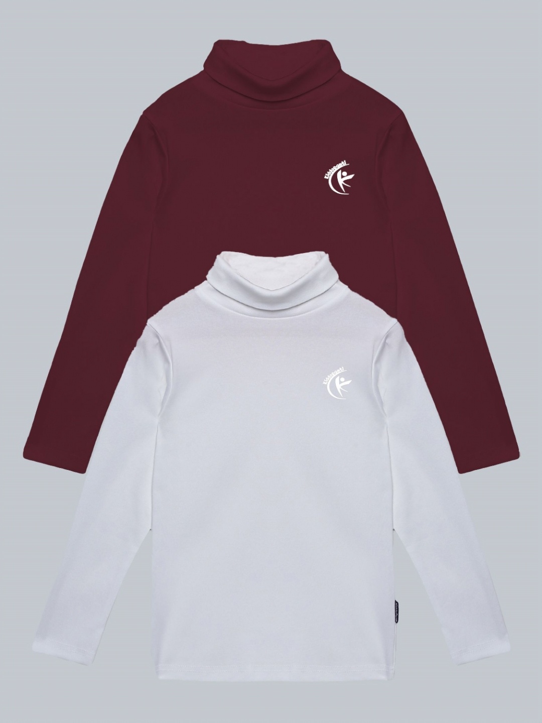 

KiddoPanti Kids 2 High Neck Applique T-shirt, Maroon