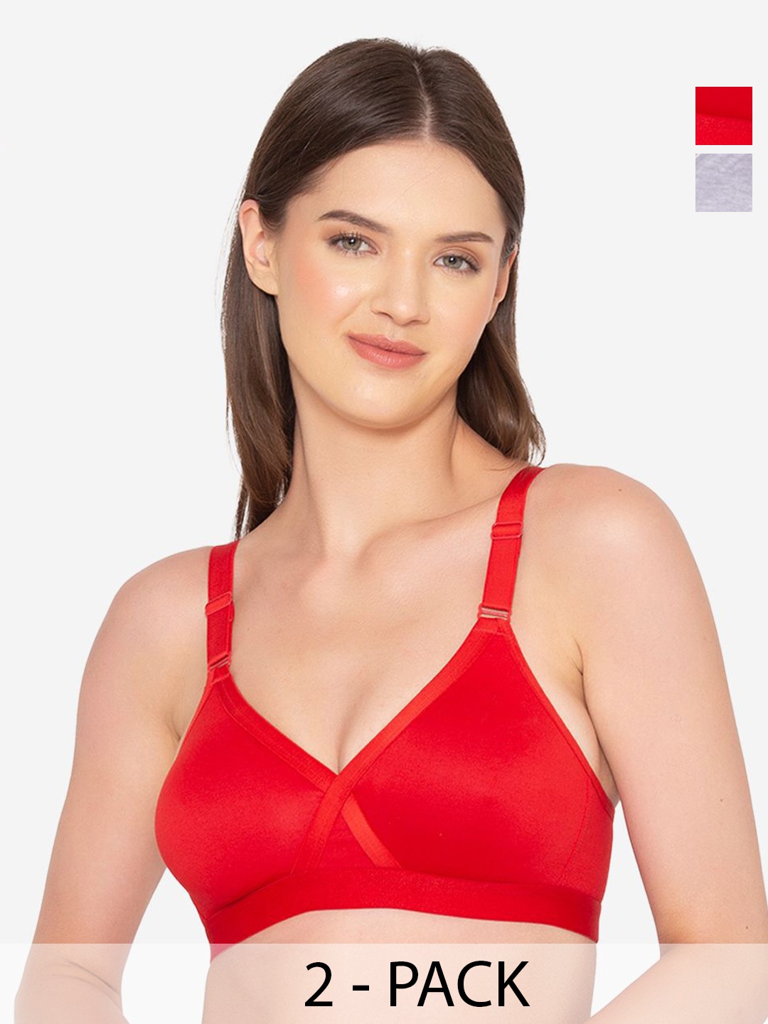 

GROVERSONS Paris Beauty Bra Full Coverage, Red