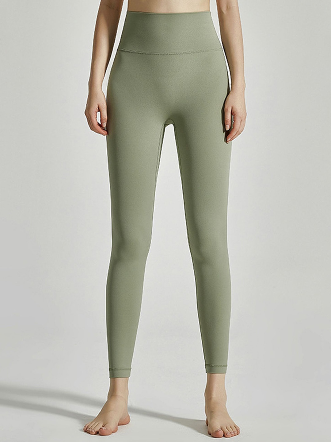 

LULU & SKY Slim-Fit Sports Tights, Green