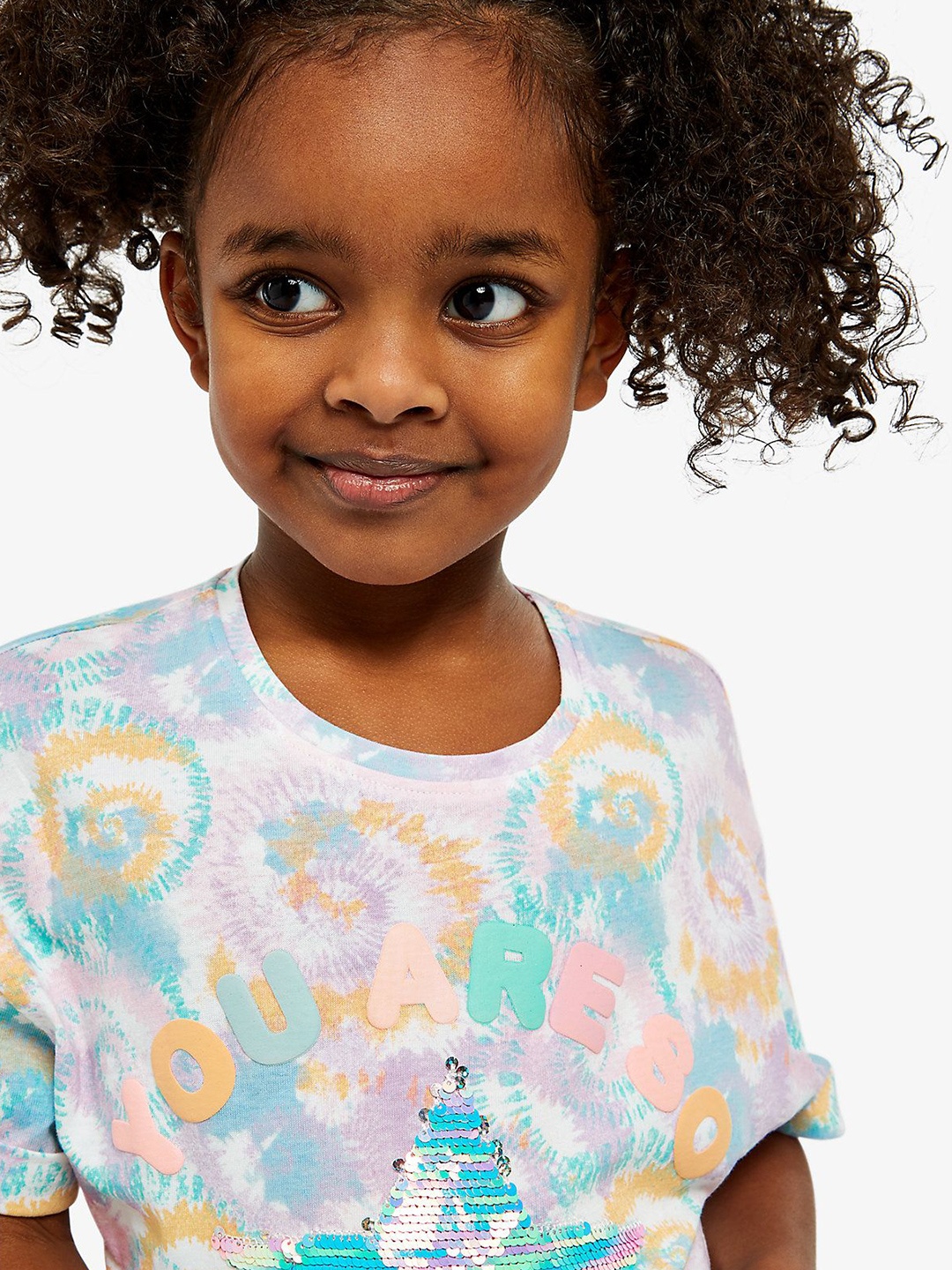 

mothercare Girls Printed T-shirt, Multi