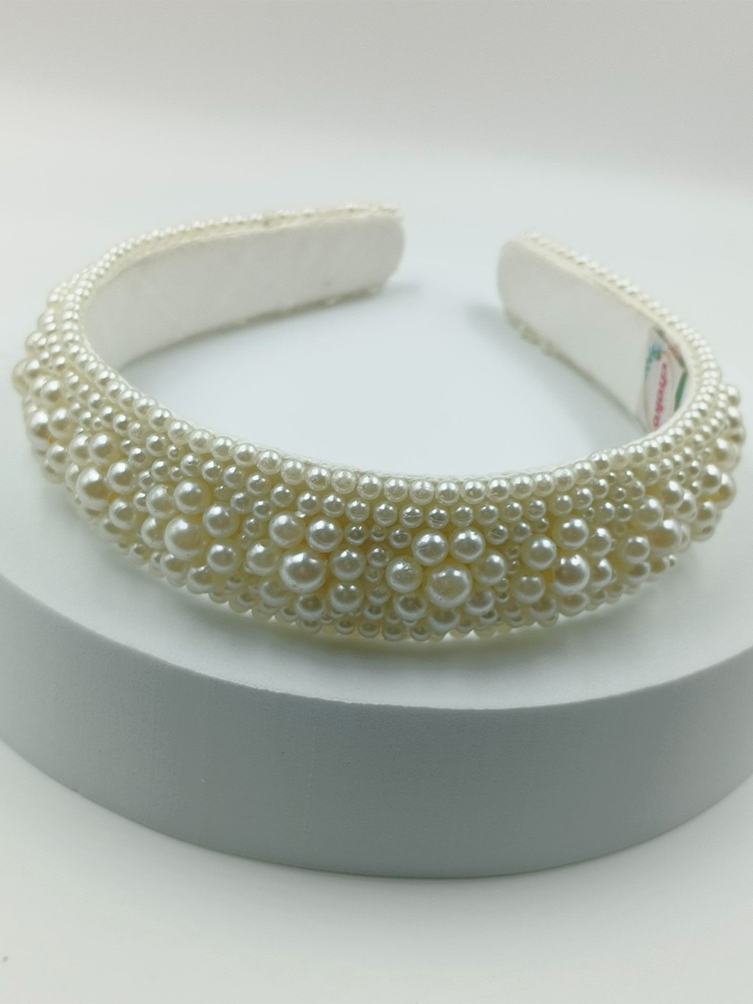 

Choko Girls Beaded Hairband, White