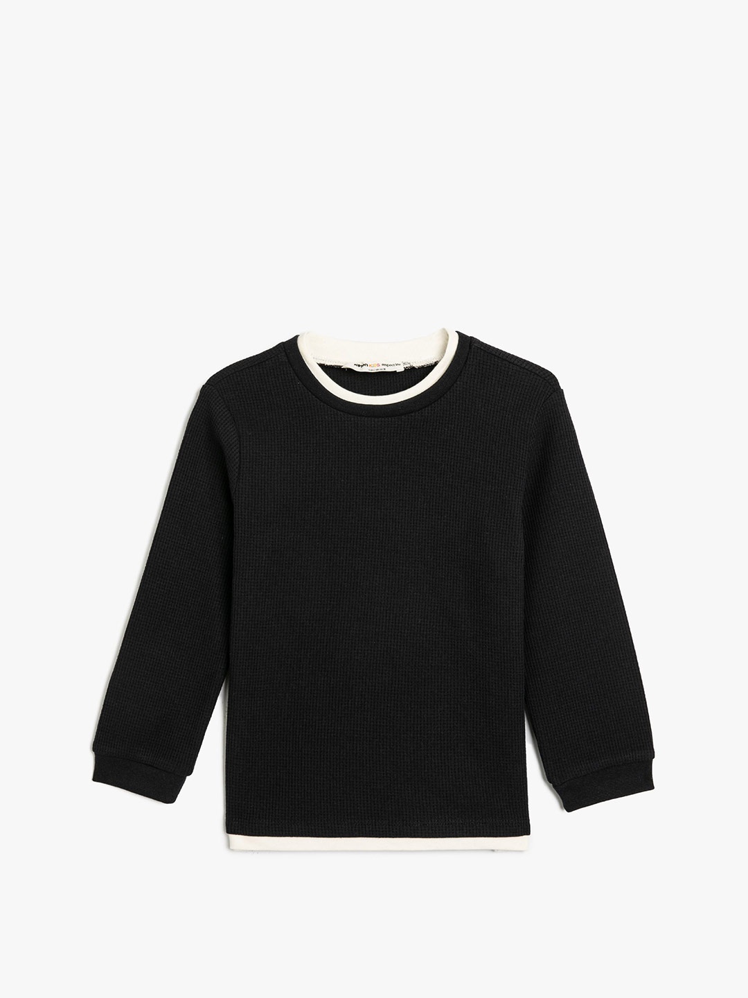 

Koton Boys Solid Sweatshirt, Black