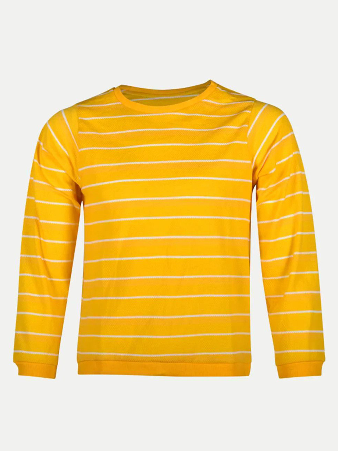 

BAESD Boys Striped Sweatshirt, Yellow