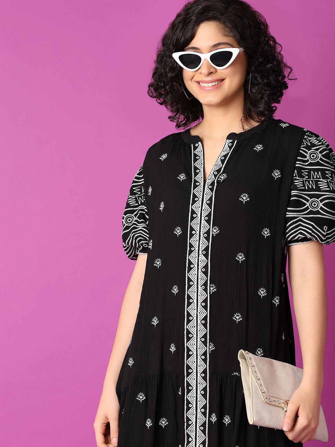 

UNLIMITED A-Line Dress, Black