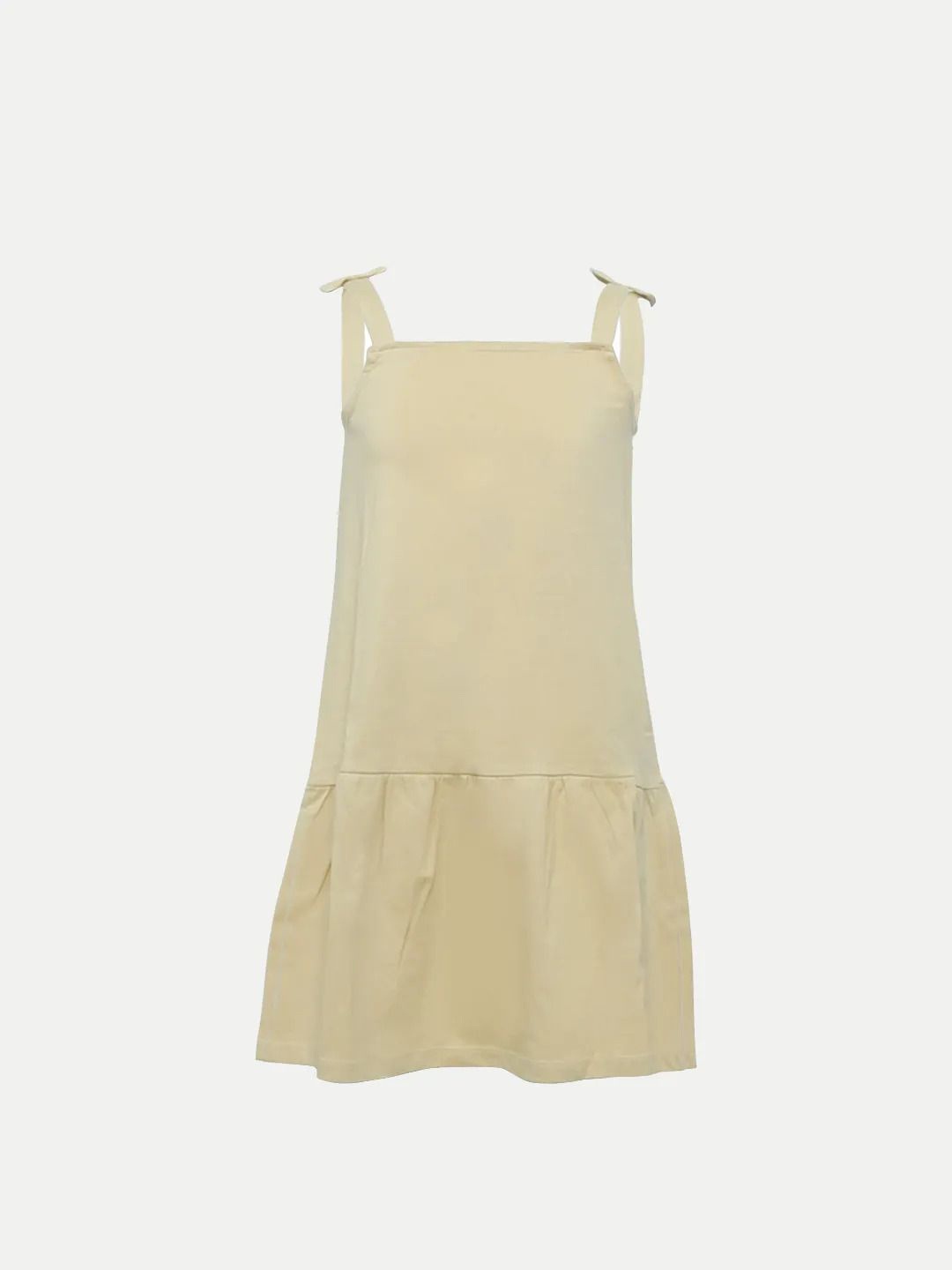 

BAESD Drop-Waist Dress, Beige