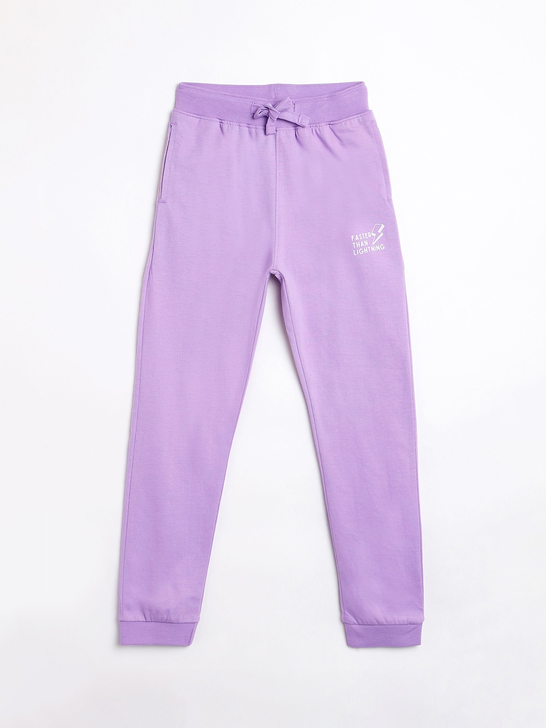

Campana Girls Pure Cotton Joggers, Purple