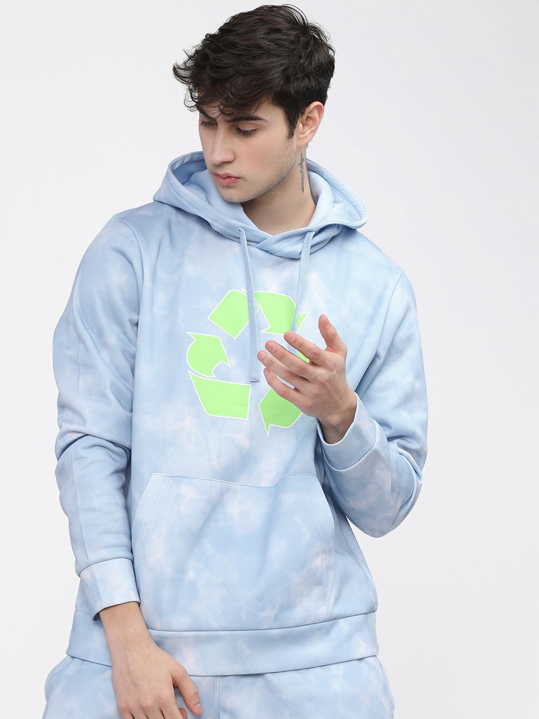 

HIGHLANDER Men Printed Sweatshirt, Blue