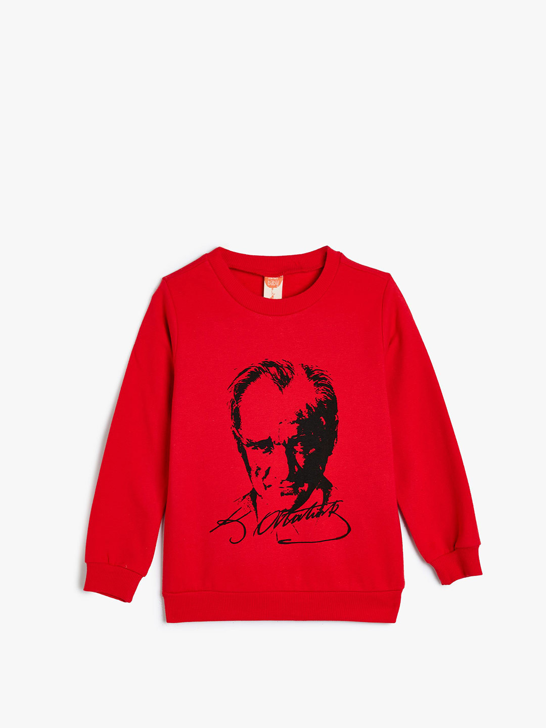 

Koton Boys Graphic Printed Sweatshirt, Red