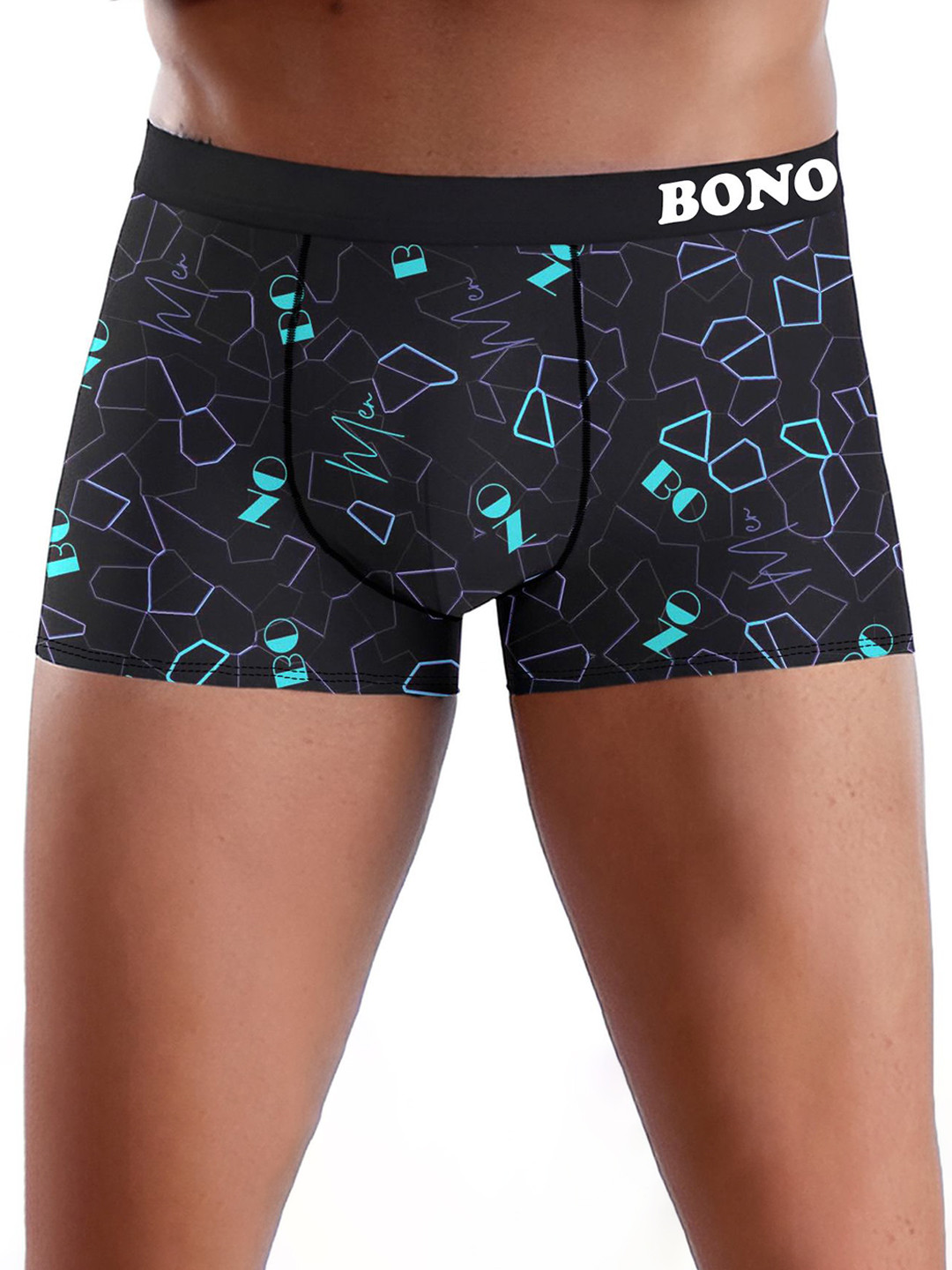 

DISPENSER Printed Breathability Trunks C7-M, Black