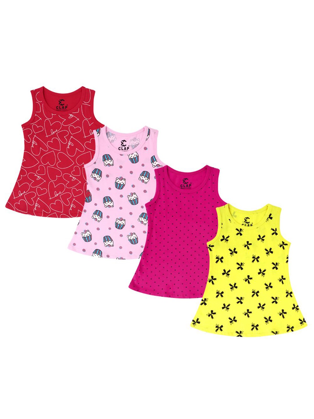 

Kids Wear Fashion Print A-Line Dress, Multi
