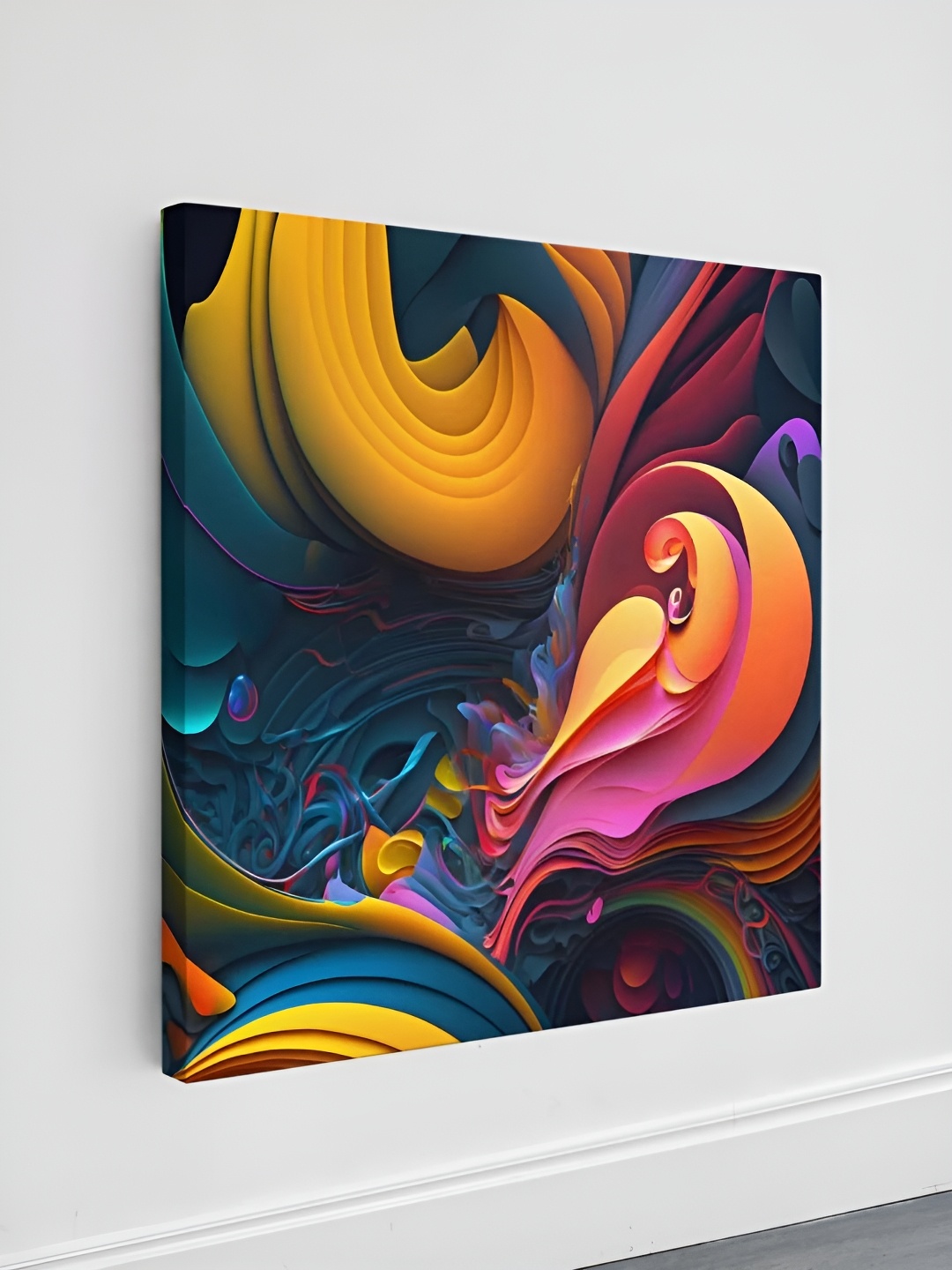 

CLAWCRAFTS Multicoloured 1 Piece Wood Other Wall Paintings, Multi