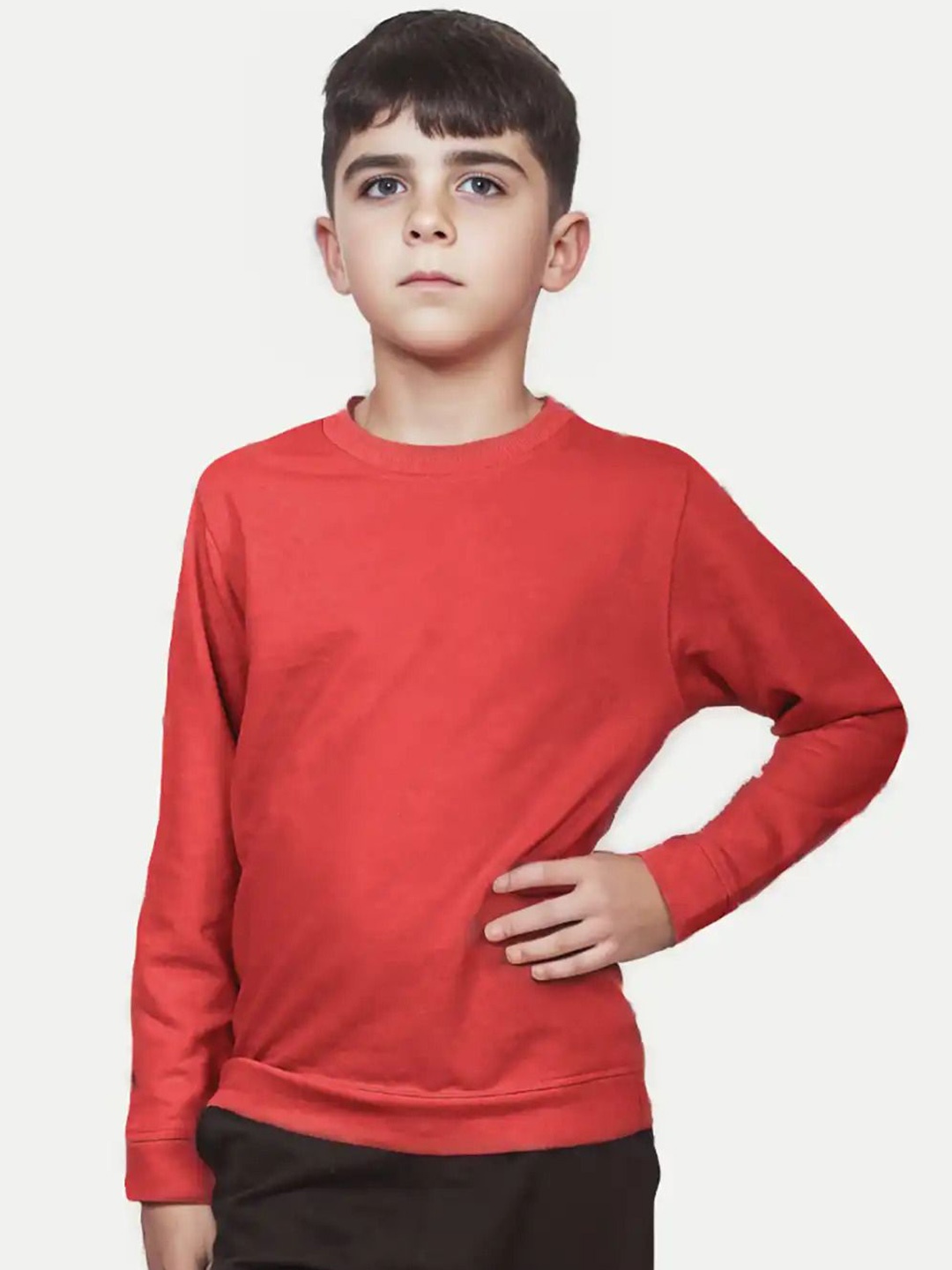 

BAESD Boys Pullover Sweatshirt, Red