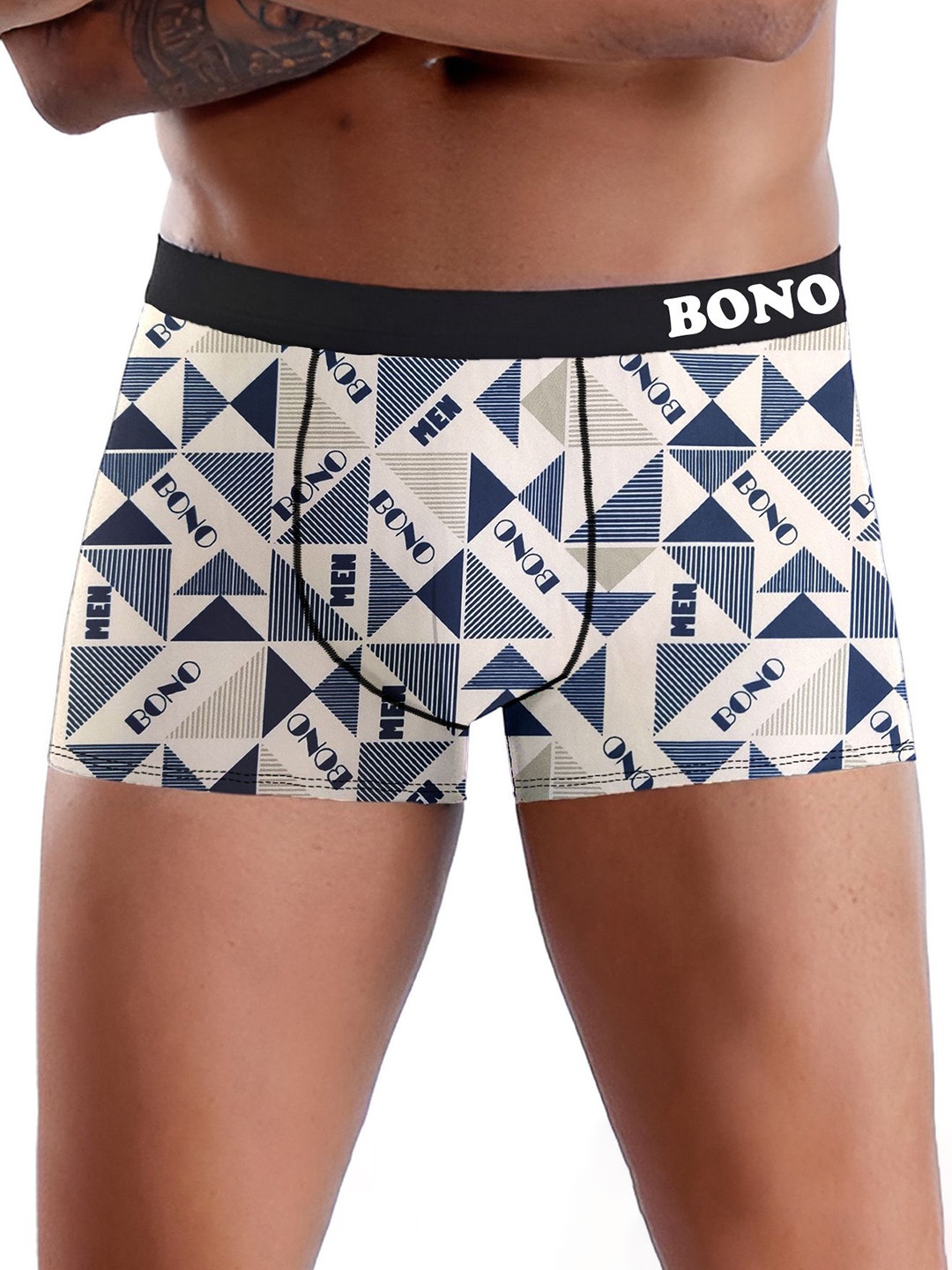 

DISPENSER Printed Breathability Trunks-C6-M, White