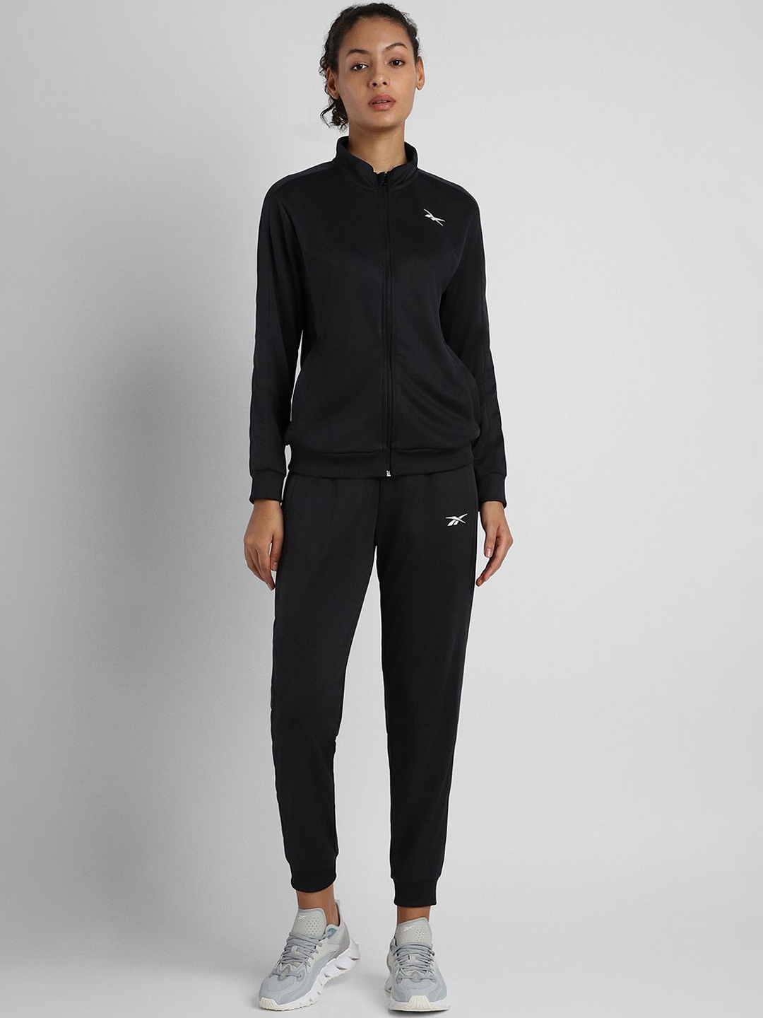 

Reebok Women 2 Mile Mid Rise Tracksuit, Black