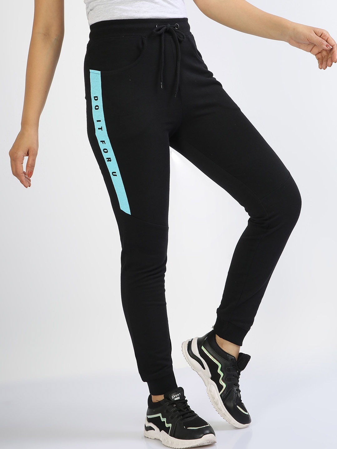 

ARDEUR Mid Rise Joggers, Black