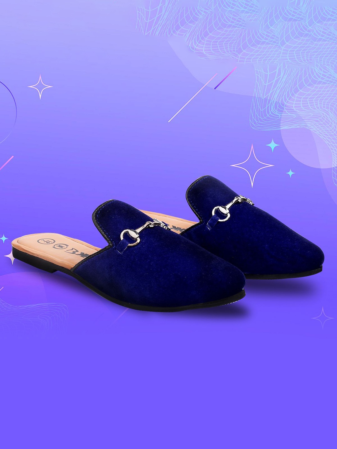 

Bxxy Men Textured Suede Loafers, Blue
