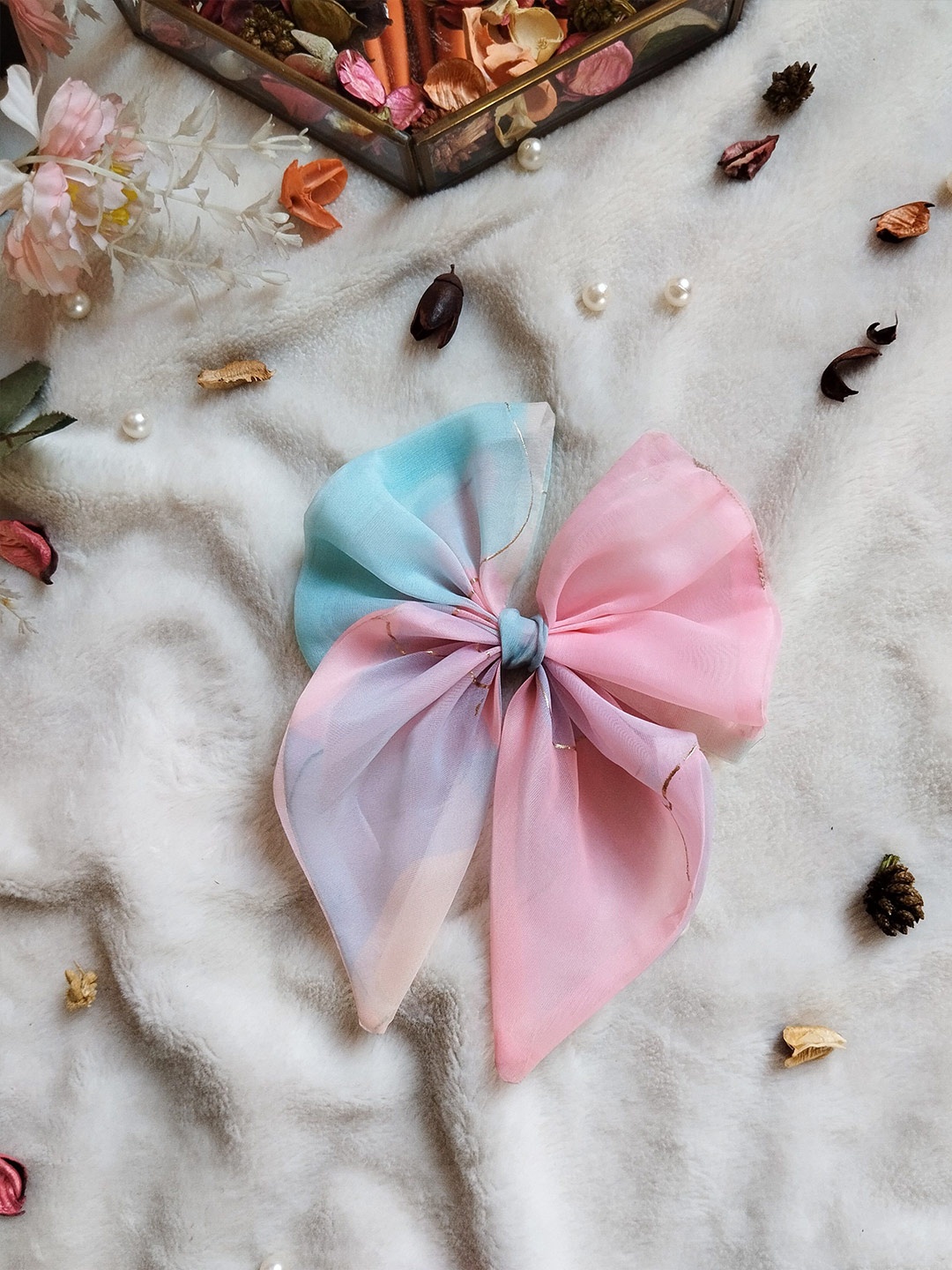 

LABEL KANUPRIYA WomenHair Bow Clip, Pink