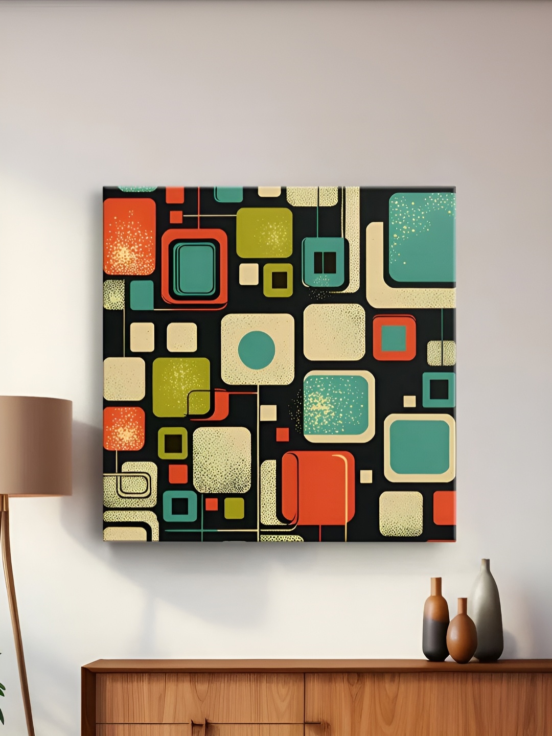 

CLAWCRAFTS Multicoloured 1 Piece Wood Other Wall Paintings, Multi
