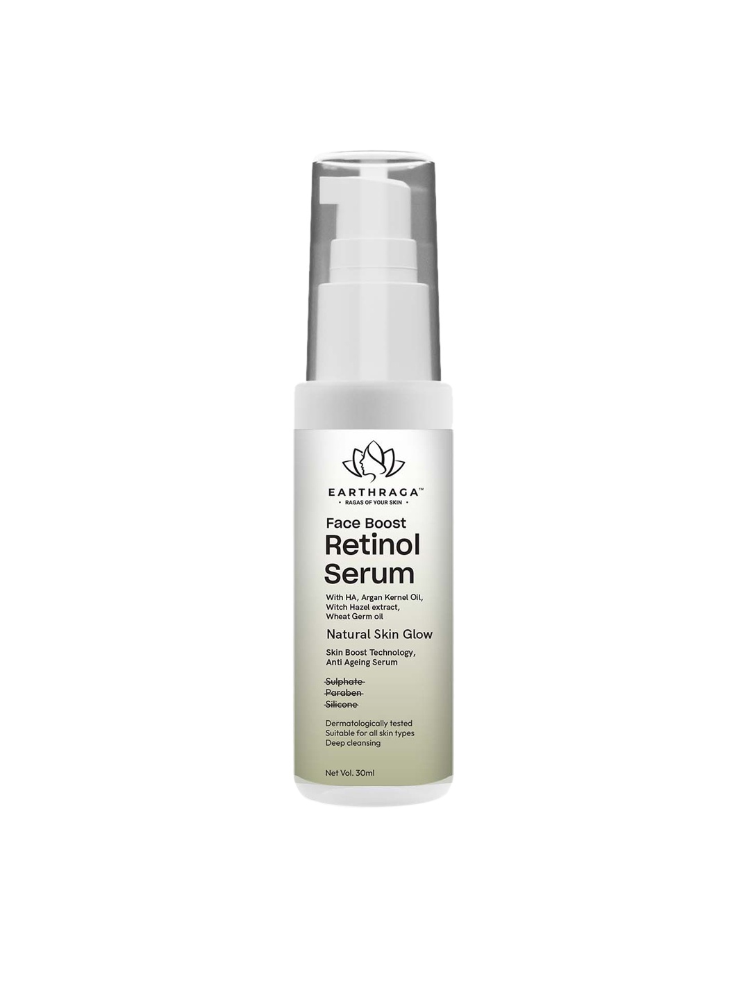 

Earthraga Face Boost Retinol Serum- 30 ml, Grey