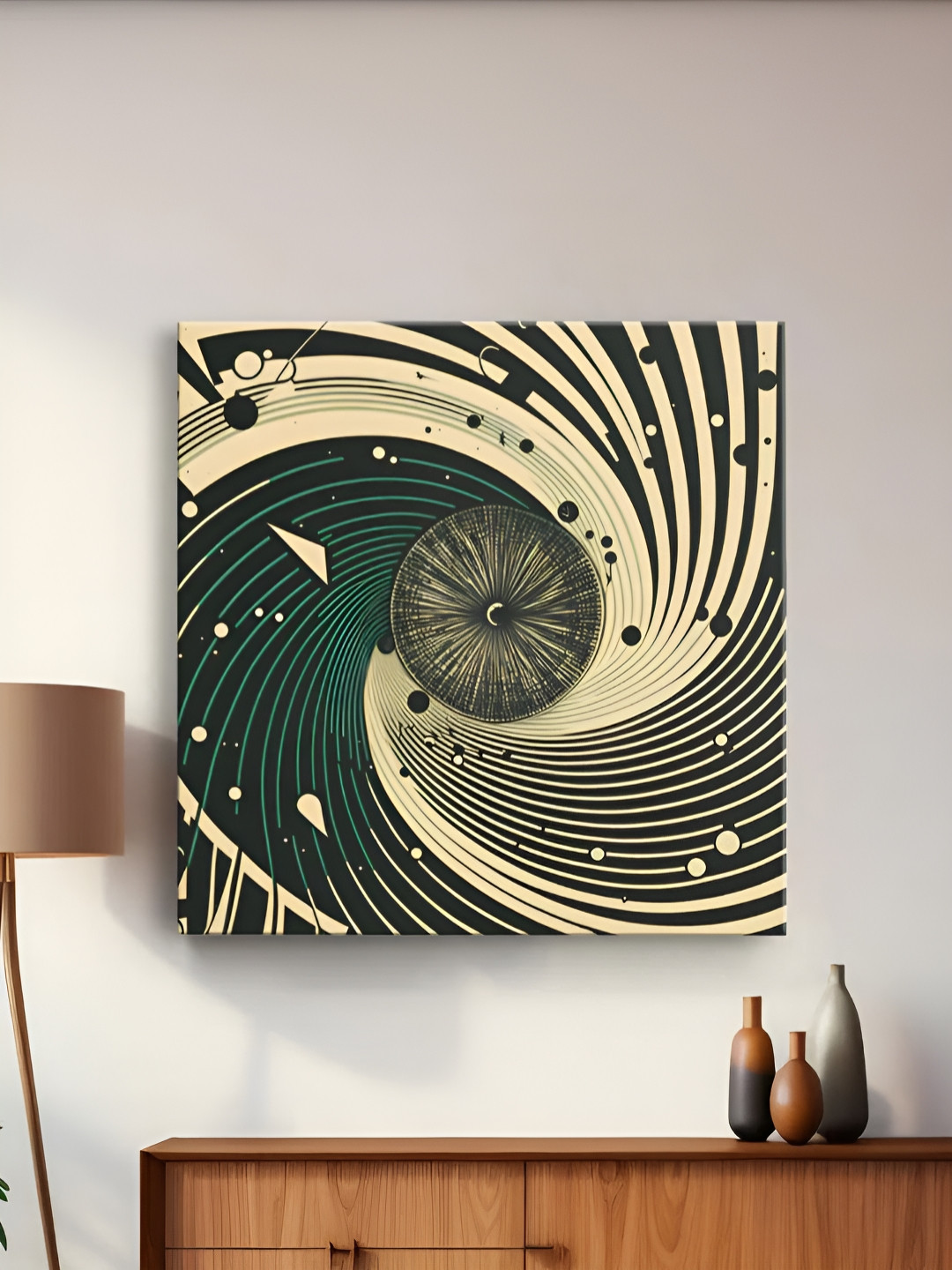 

CLAWCRAFTS Multicoloured 1 Piece Wood Other Wall Paintings, Multi