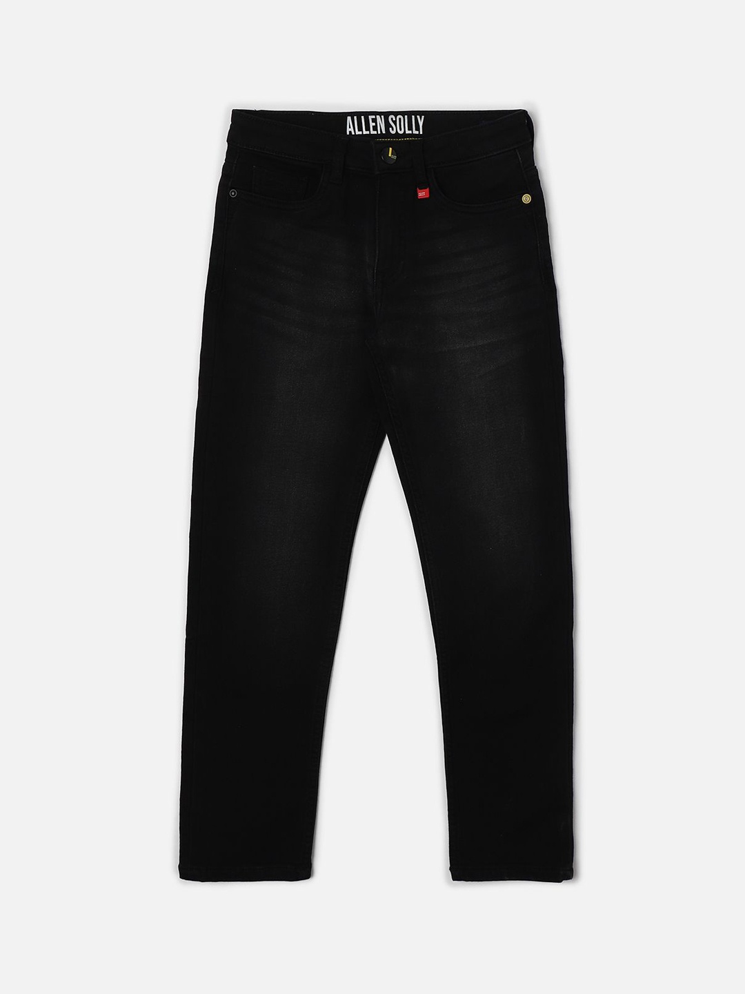 

Allen Solly Junior Boys Slim Fit Mid-Rise Jeans, Black