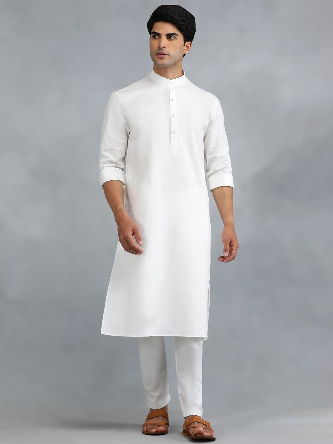 

Modi Kurta Men Thread Work Kurtas, White
