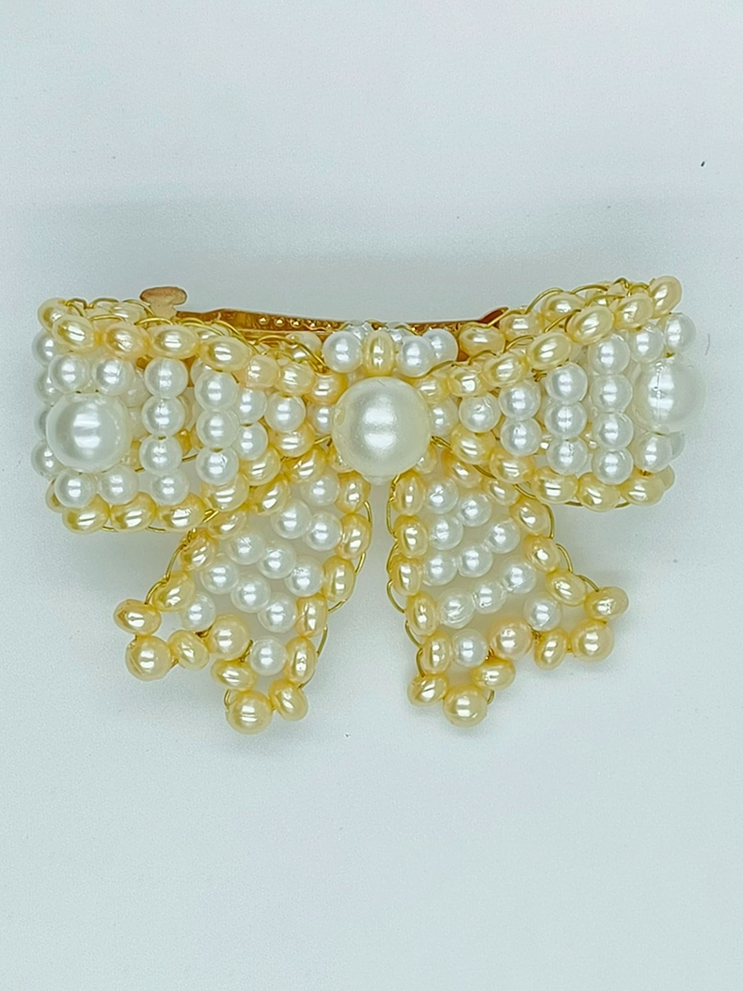 

Choko Girls Embellished French Barrette, Gold