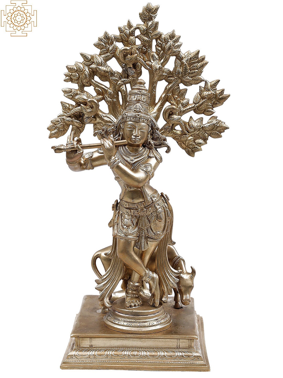 

Exotic India Gold-Toned Religious Idol Showpiece