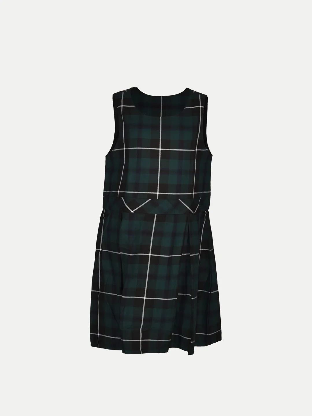 

BAESD Checked A-Line Dress, Green