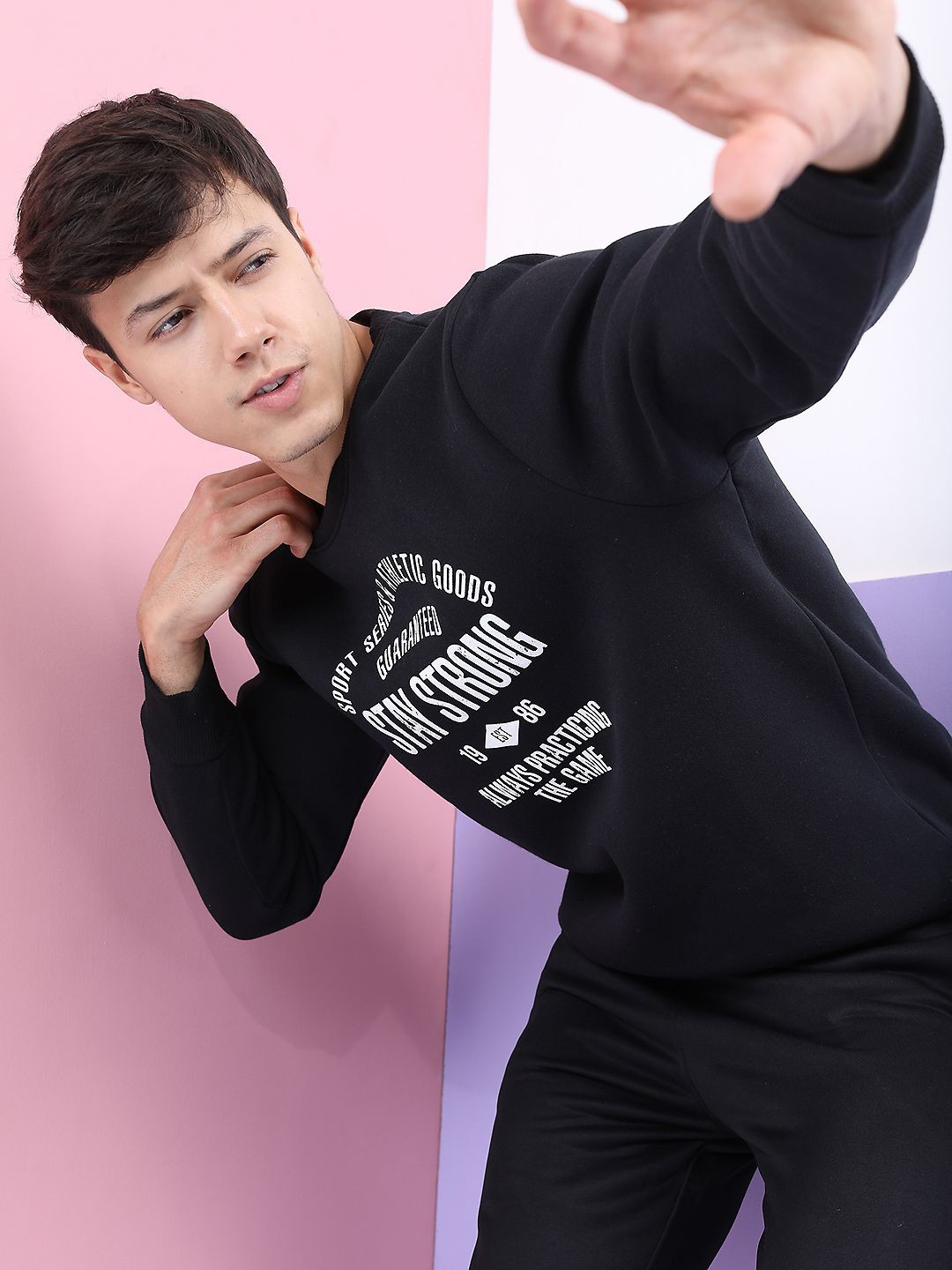 

HIGHLANDER Men Sweatshirt, Black