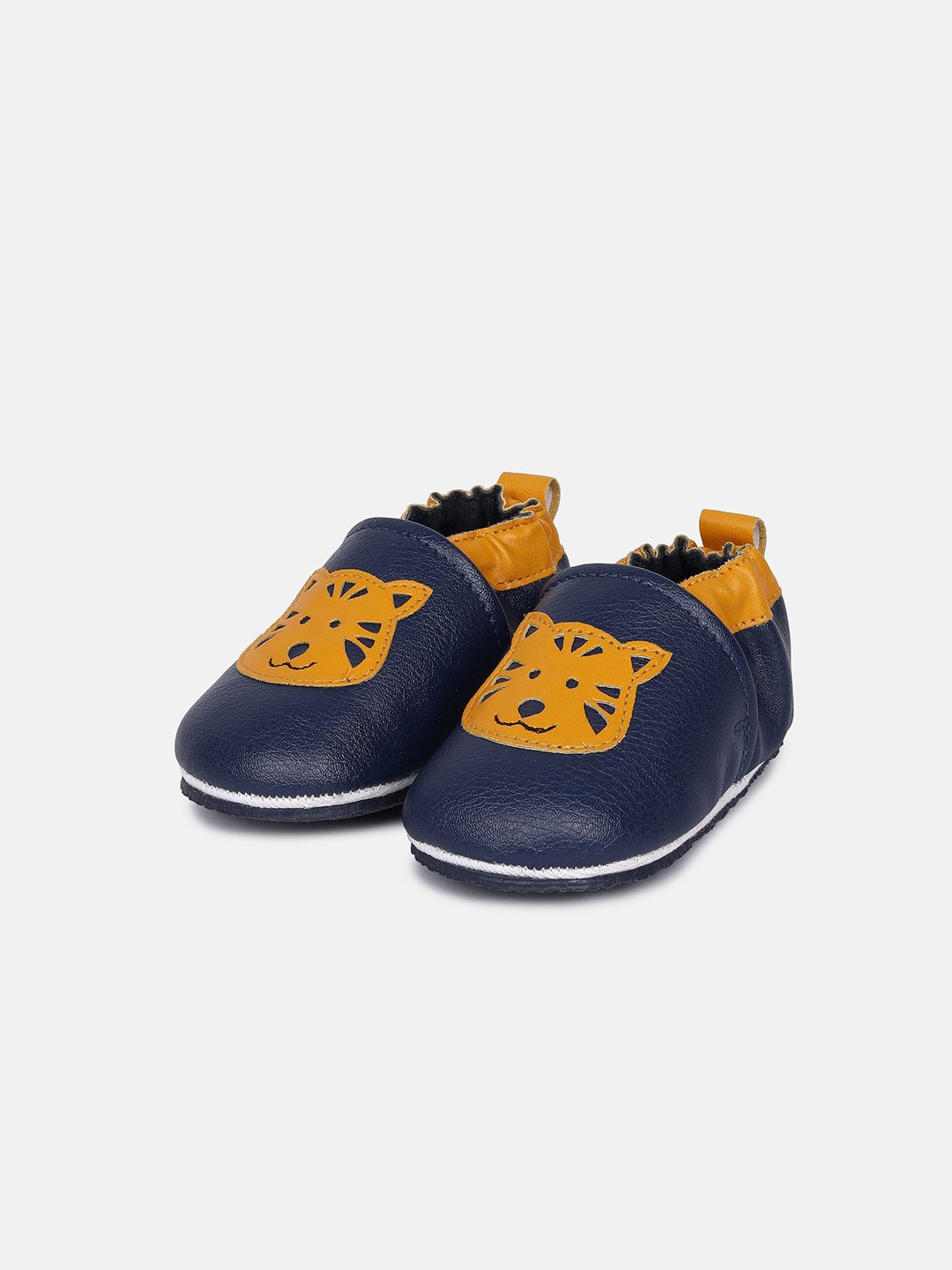 

MINI KLUB Boys PU Slip-On Sneakers, Navy blue