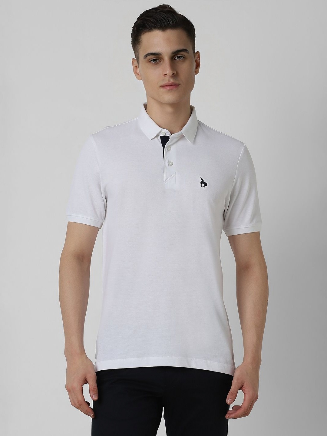 

Van Heusen Sport Men Polo Collar T-shirt, White