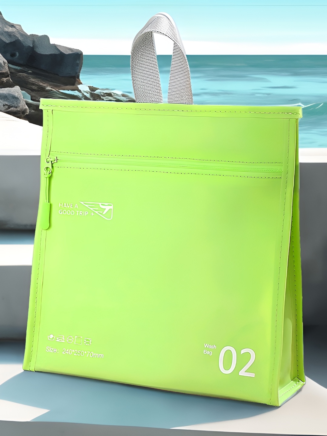 

Aura Green Set of 1 Water Resistant Makeup Organiser Organisers