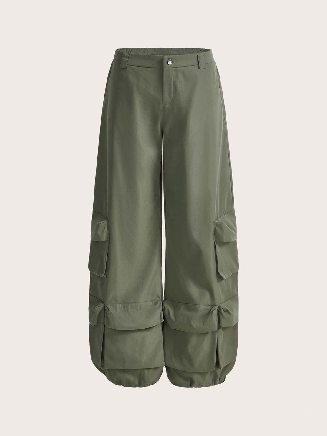 

LA CHIC PICK Women Straight-Fit Track Pants, Green