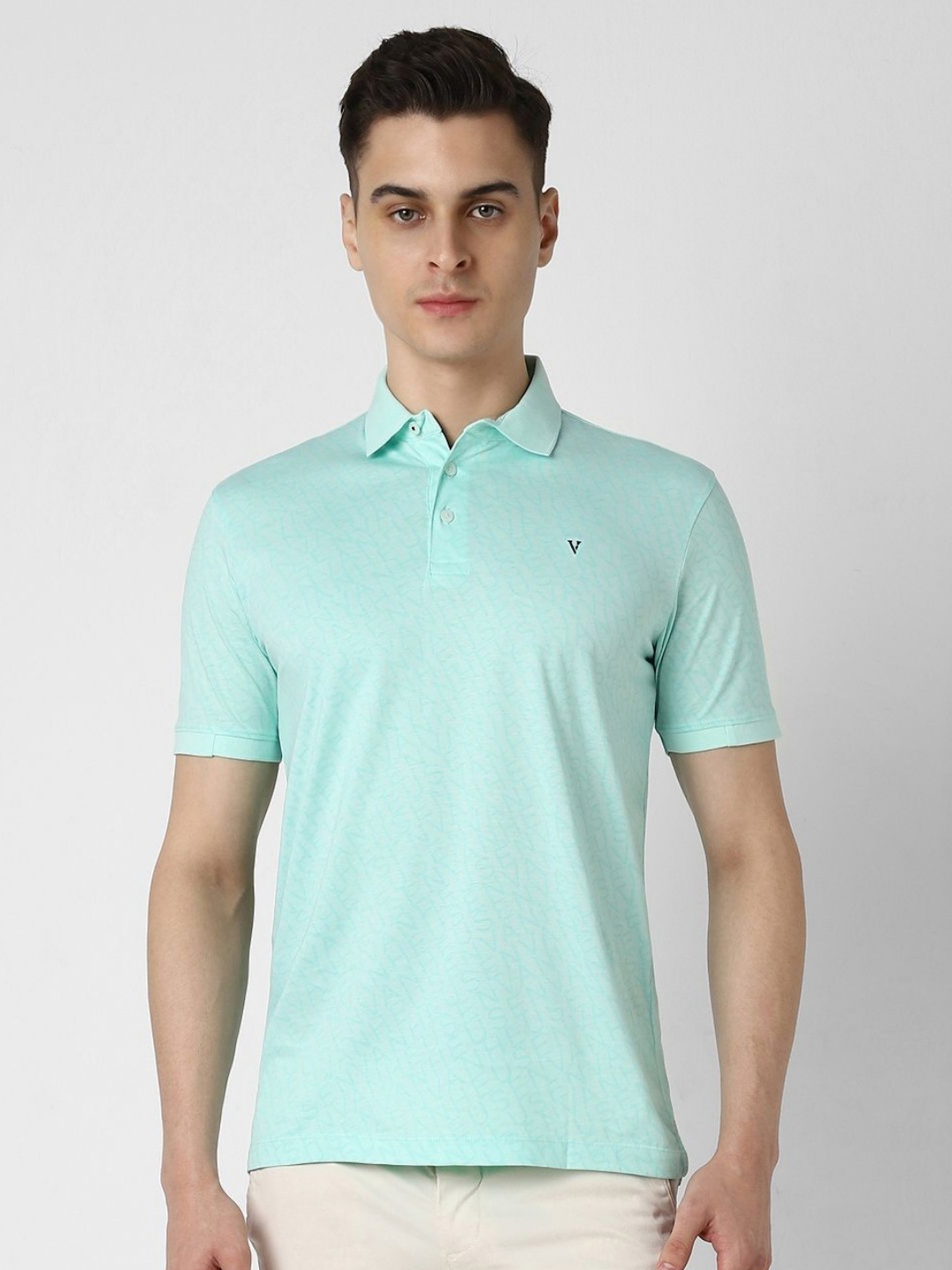 

Van Heusen Sport Men Polo Collar T-shirt, Green