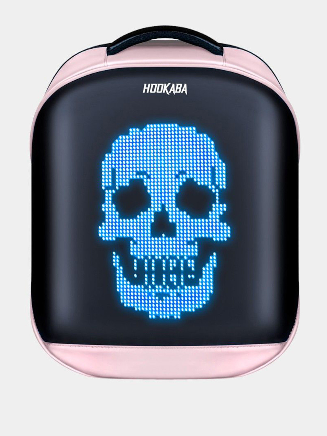 

Hookaba Tech Trend Unisex Graphic LED Waterproof IPX5 Backpack-21 Ltrs, Pink
